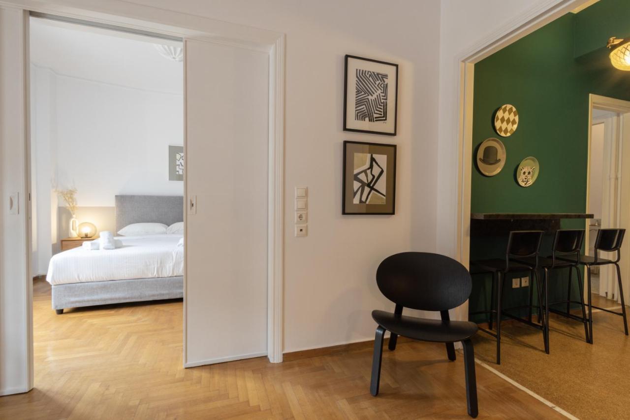 Spacious High-Ceiling 2-Bedroom By Acropolis Museum Athens Luaran gambar